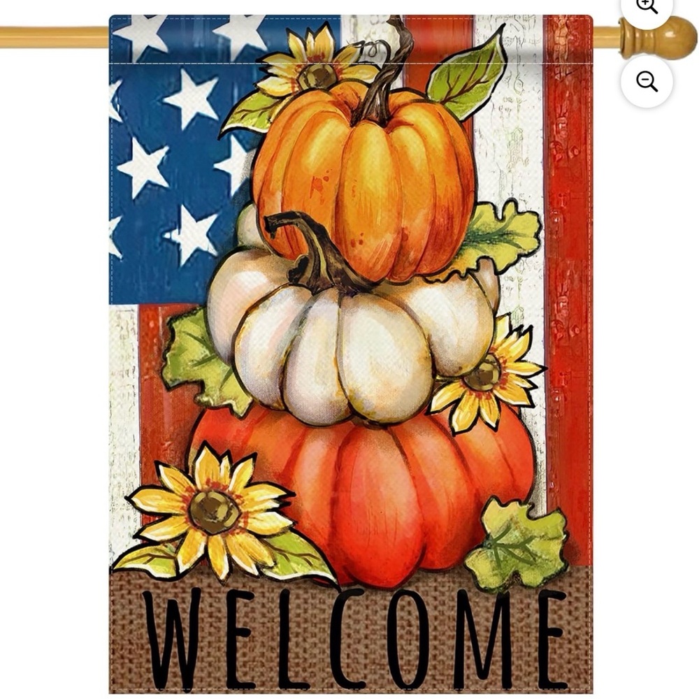 Thanksgiving Farmhouse Patriotic Outdoor Large Home Decor Double Sided 28 X 40 - Picture 2 of 7